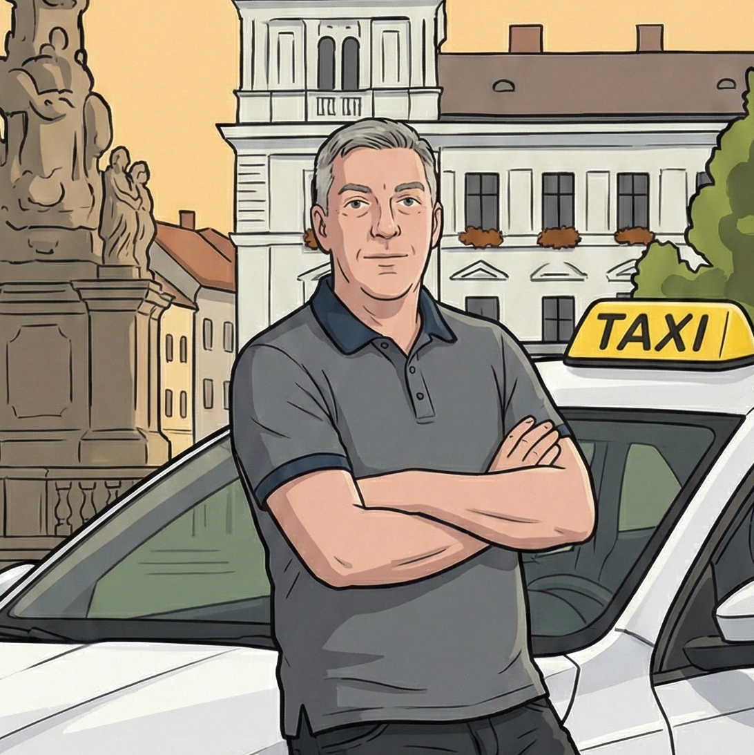 Lukáš Pěkný – řidič a provozovatel taXi-LP
